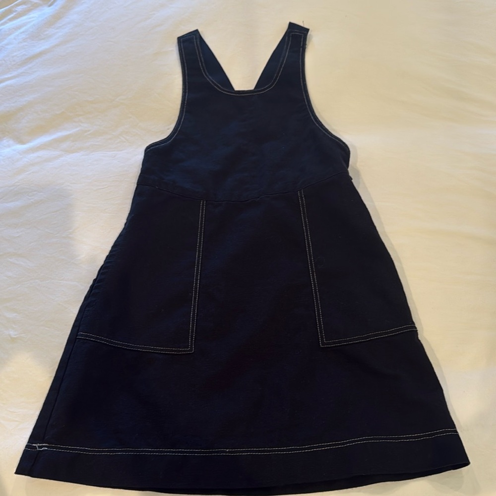 Zara girls size 10 black jumper dress